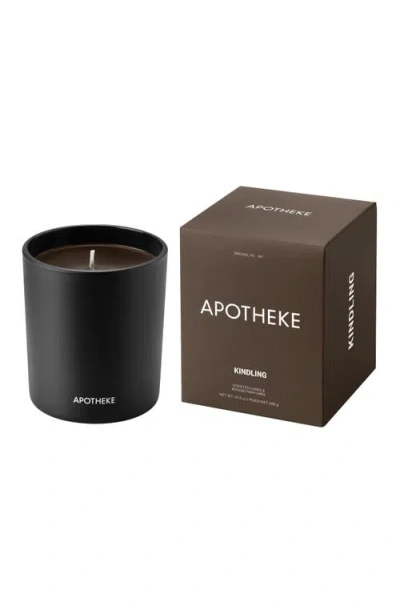 Apotheke Kindling Classic Scented Candle In Black