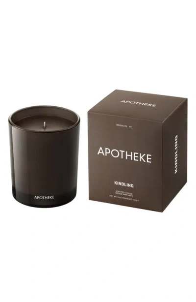 Apotheke Kindling Petite Scented Candle In Brown