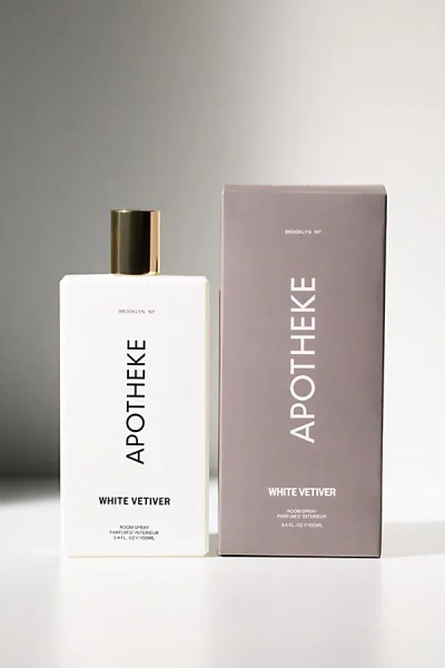 Apotheke Linen & Room Spray In White Vetiver At Urban Outfitters