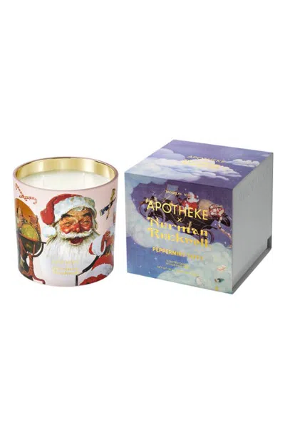 Apotheke Norman Rockwell Peppermint Taffy Candle In No Color