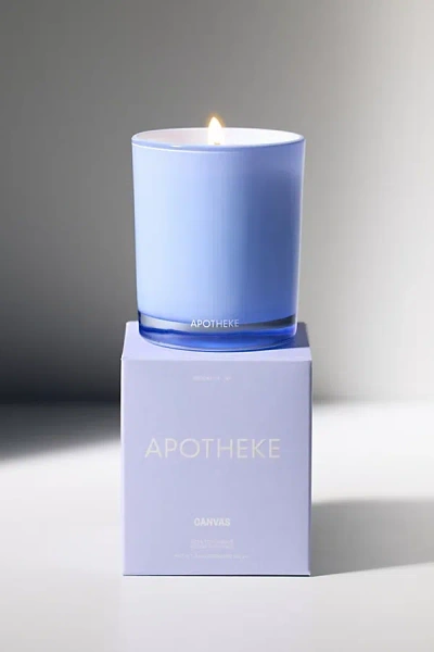 Apotheke Petite 5 oz Scented Candle In Canvas At Urban Outfitters In Blue