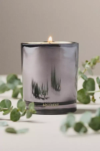 Apotheke Petite White Vetiver Boxed Glass Candle In Multi