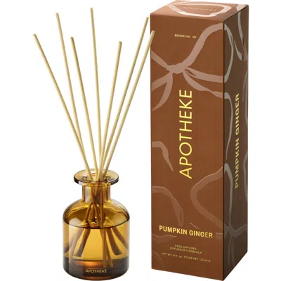 Apotheke Pumpkin Ginger Reed Diffuser In Brown