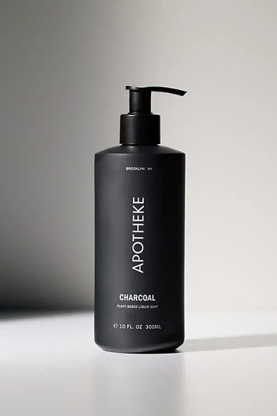 Apotheke Scented Liquid Hand Soap In Charcoal At Urban Outfitters In Black