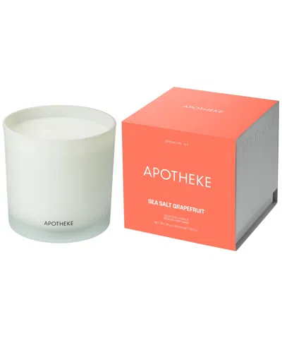 Apotheke Sea Salt Grapefruit 3-wick Scented Candle, 0.26 Oz. In Neutral