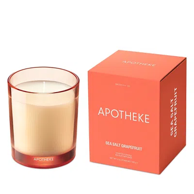 APOTHEKE SEA SALT GRAPEFRUIT PETITE SCENTED CANDLE, 5 OZ.