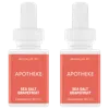 Apotheke Sea Salt Grapefruit Pura Smart Scent Fragrance Refill, Set Of 2