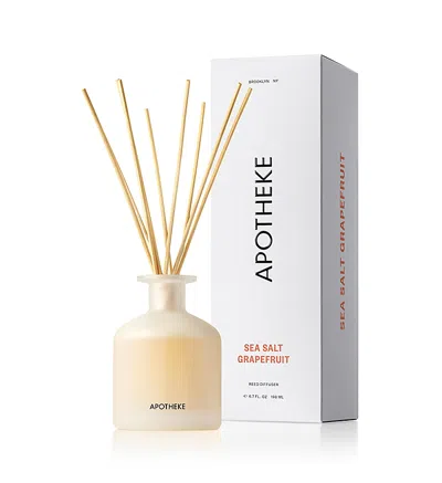 Apotheke Sea Salt Grapefruit Reed Diffuser, 6.7 Fl. Oz. In Neutral