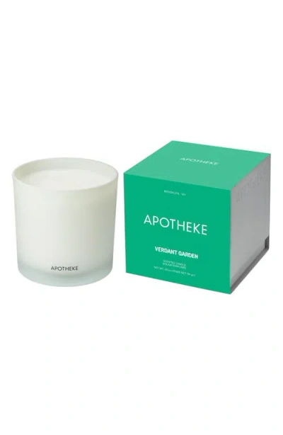 Apotheke Verdant Garden 3-wick Scented Candle In Multi