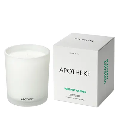 APOTHEKE VERDANT GARDEN CLASSIC SCENTED CANDLE, 10.5 OZ.