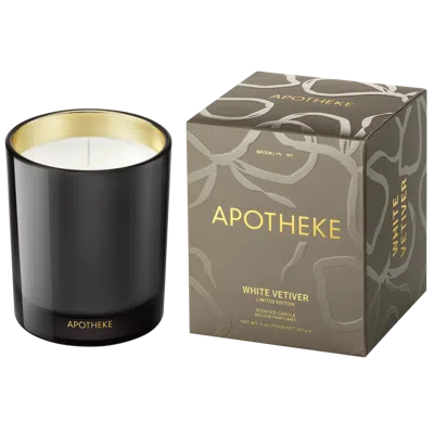 Apotheke White Vetiver Limited-edition Specialty Petite Scented Candle In Black