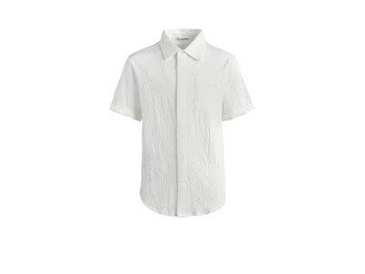 Appaman Beach Shirt (toddler/little Kid/big Kid) Boy's Clothing White : 8 Little Kid, Cotton/polyester/spand