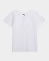Appaman Kids' Boy's Day Party Henley T-shirt In White