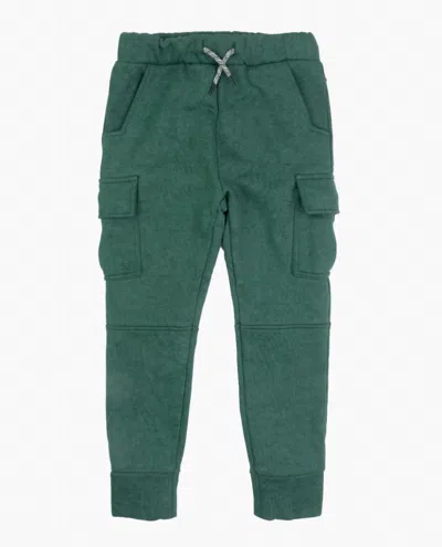 Appaman Kids' Boy's Empire Sweatpants In Dark Green