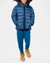Appaman Boys' Reversible Puffer Coat - Little Kid, Big Kid In Skater Vibes