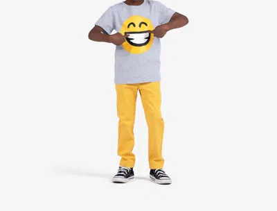 Appaman Kids' Boy's Skinny Twill Pant In Goldenrod In Orange