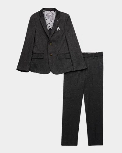 Appaman Boys' Two-piece Mod Suit - Little Kid, Big Kid In Black