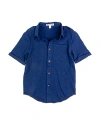 Appaman Boys' Beach Cotton Blend Button Down Shirt - Little Kid, Big Kid In Navy Blue