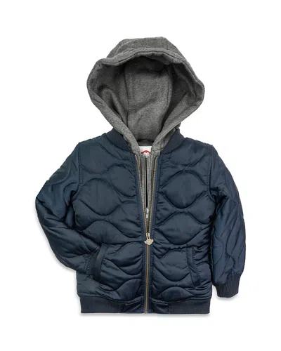 Appaman Boys' Bx Bomber Jacket - Little Kid, Big Kid In Navy Blue