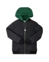 Appaman Boys' Bx Hooded Bomber Jacket - Little Kid, Big Kid In Black