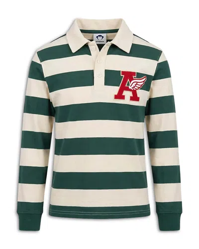 Appaman Boys' Cotton Rugby Shirt - Little Kid, Big Kid In Green