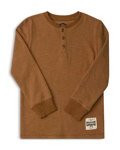 Appaman Boys' Craftsman Thermal Henley - Little Kid, Big Kid In Multi