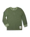 Appaman Boys' Craftsman Thermal Henley - Little Kid, Big Kid In Green