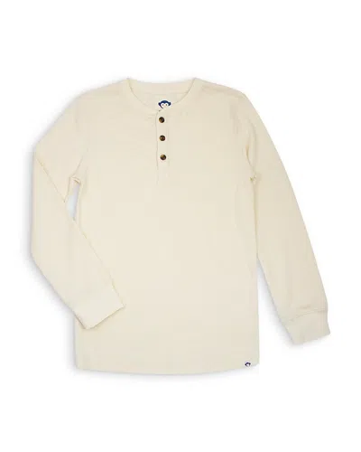 Appaman Boys' Craftsman Thermal Henley Tee - Little Kid, Big Kid In Pink