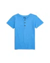 Appaman Boys' Day Party Henley Shirt - Little Kid, Big Kid In Sky Blue