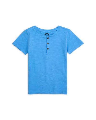Appaman Boys' Day Party Henley Shirt - Little Kid, Big Kid In Sky Blue