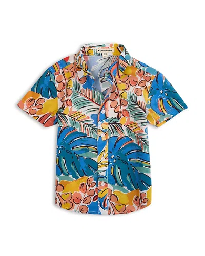 Appaman Boys' Day Party Shirt - Little Kid, Big Kid In Artist Flora