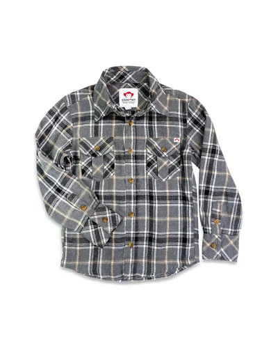 Appaman Boys' Flannel Shirt - Little Kid, Big Kid In Greige Plaid
