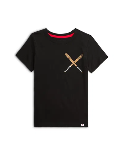 Appaman Boys' Graphic Short Sleeved Tee - Toddler, Little Kid, Big Kid In Black