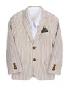 Appaman Boys' Sports Jacket - Little Kid, Big Kid In Sand Stripe