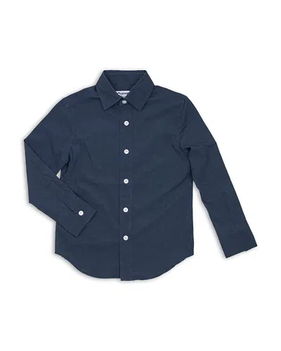 Appaman Boys' Standard Stretch Houndstooth Shirt - Little Kid, Big Kid In Multi
