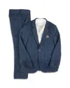 Appaman Boys' Two Piece Stretchy Mod Suit - Little Kid, Big Kid In Indigo Wales Check