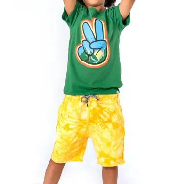 Appaman Kids' Brighton Shorts In Lemon Drop In Yellow