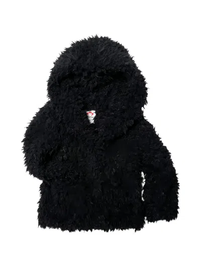 Appaman Kids' Cleo Faux-fur Jacket In Black