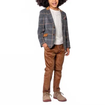 Appaman Kids' Club Corduroy Pants In British Khaki In Brown