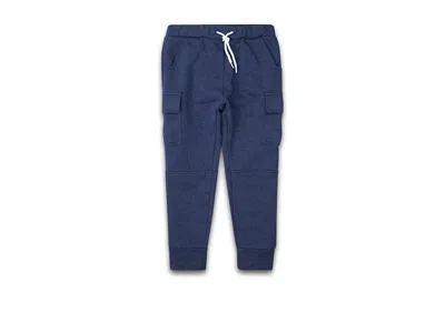 Appaman Empire Sweats (toddler/little Kid/big Kid) Boy's Workout Washed Navy : 2 Toddler, Cotton/polyester In Blue