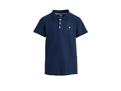 Appaman Fairbanks Polo (toddler/little Kid/big Kid) Boy's Clothing Navy Blue : 8 Little Kid, Cotton/polyeste