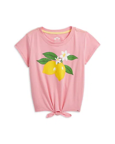 Appaman Girls' Allison Tie Front Tee - Little Kid, Big Kid In Pink