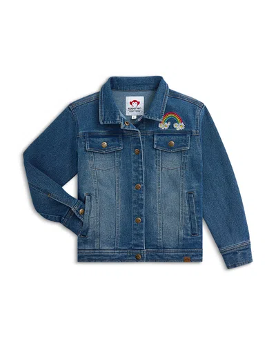Appaman Girls' Nora Denim Jacket - Toddler, Little Kid, Big Kid In Blue