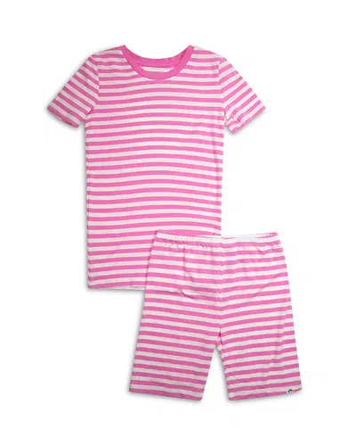 Appaman Girls' Short Sleeved Pajama Set - Little Kid, Big Kid In Pink