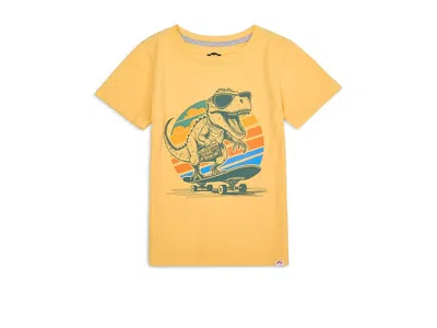 Appaman Graphic Short Sleeve T-shirts (toddler/little Kid/big Kid) Boy's T Shirt Pale Yellow : 10 Big Kid, C