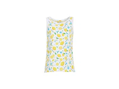 Appaman Hazel Top (toddler/little Kid/big Kid) Girl's T Shirt Lemon Zest : 14 Big Kid, Cotton/polyester In Multi