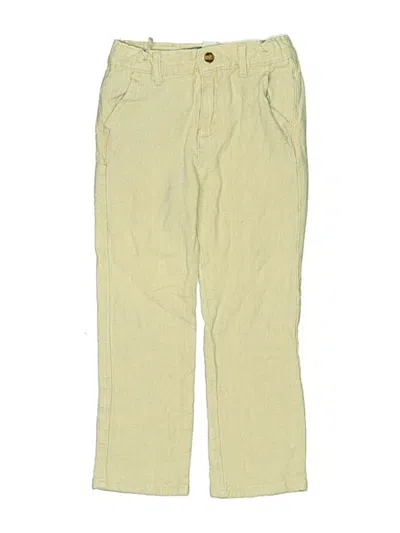 Pre-owned Appaman Kids' Khaki Pant In Yellow