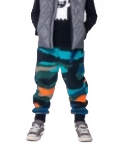 Appaman Kid's Highland Sweatpants In Autumn Sunset In Black