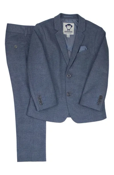 Appaman Kids' 2-piece Stretch Mod Suit In Blue