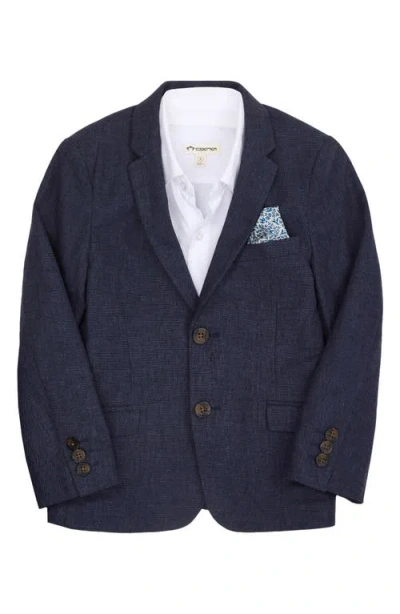 APPAMAN APPAMAN KIDS' COTTON & LINEN SPORT COAT